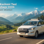 Jammu to Kashmir taxi service package - SUV driving through the scenic Himalayan route with Nature Connect Travels