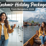 Kashmir holiday packages from Bangalore - seamless journey from Kempegowda Airport to Dal Lake with Nature Connect Travels