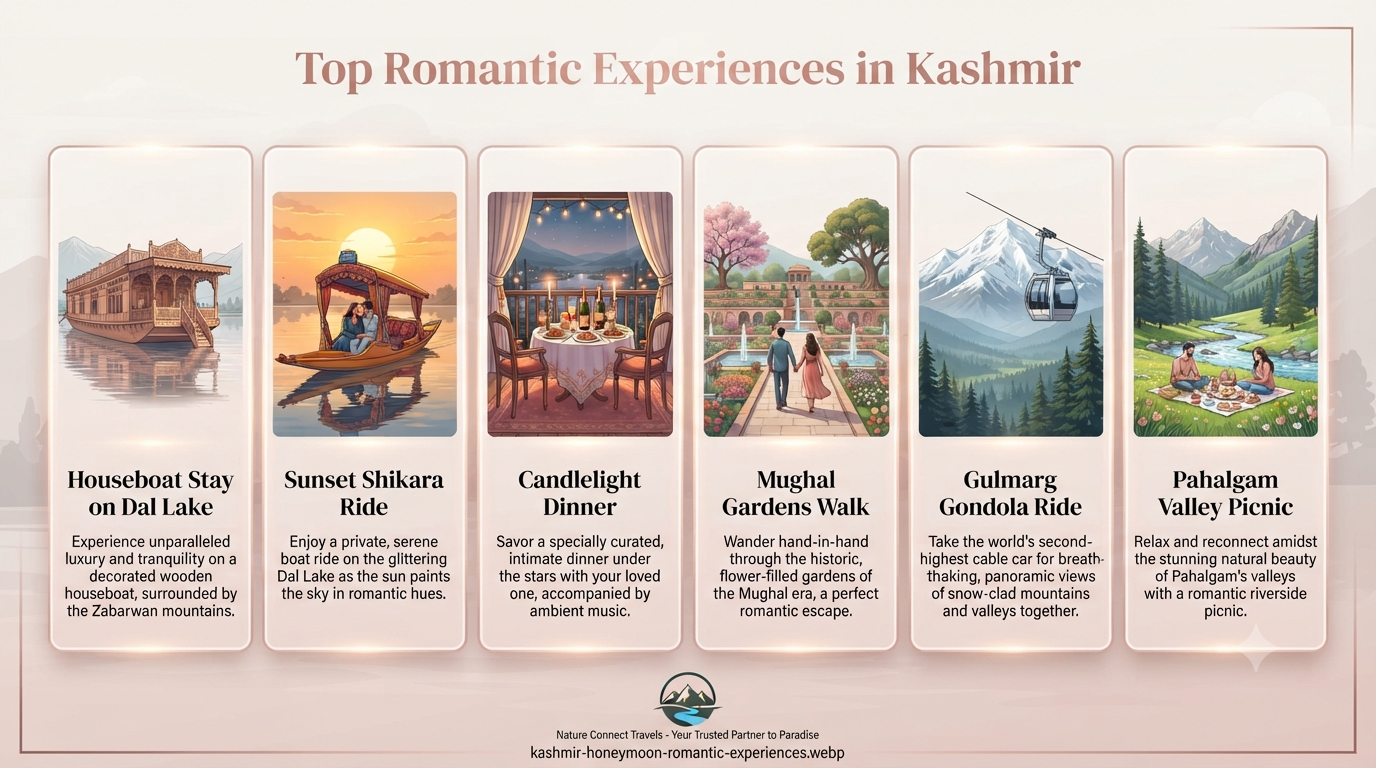 Kashmir honeymoon package for 7 days - romantic experiences