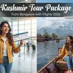 Kashmir tour package from Bangalore with flight - seamless journey from Kempegowda Airport to Dal Lake with Nature Connect Travels