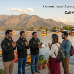 Kashmir travel agency contact number - Nature Connect Travels team welcoming travelers