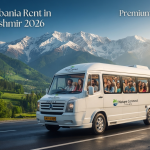 3 seater Urbania rent in Srinagar Kashmir - luxury tempo traveller with Nature Connect Travels