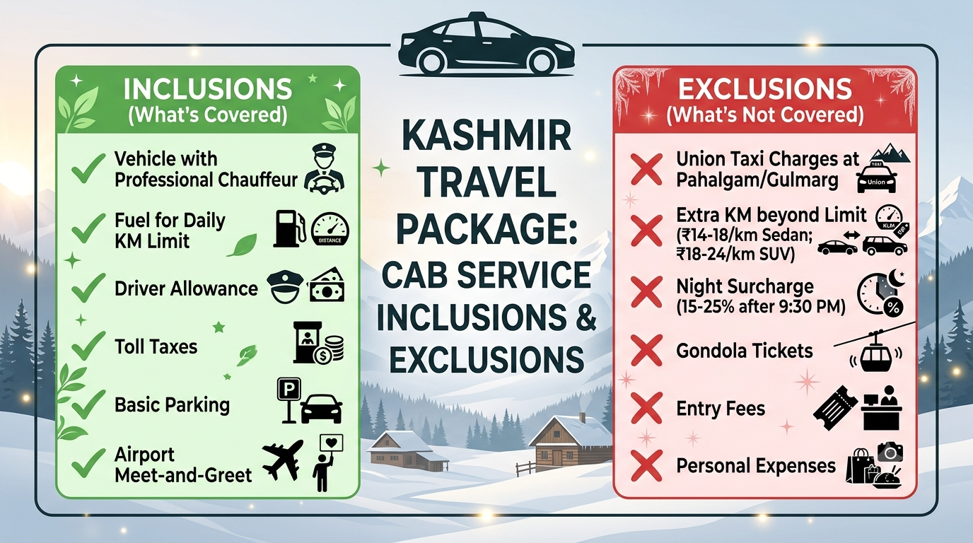 inclusions and exclusions