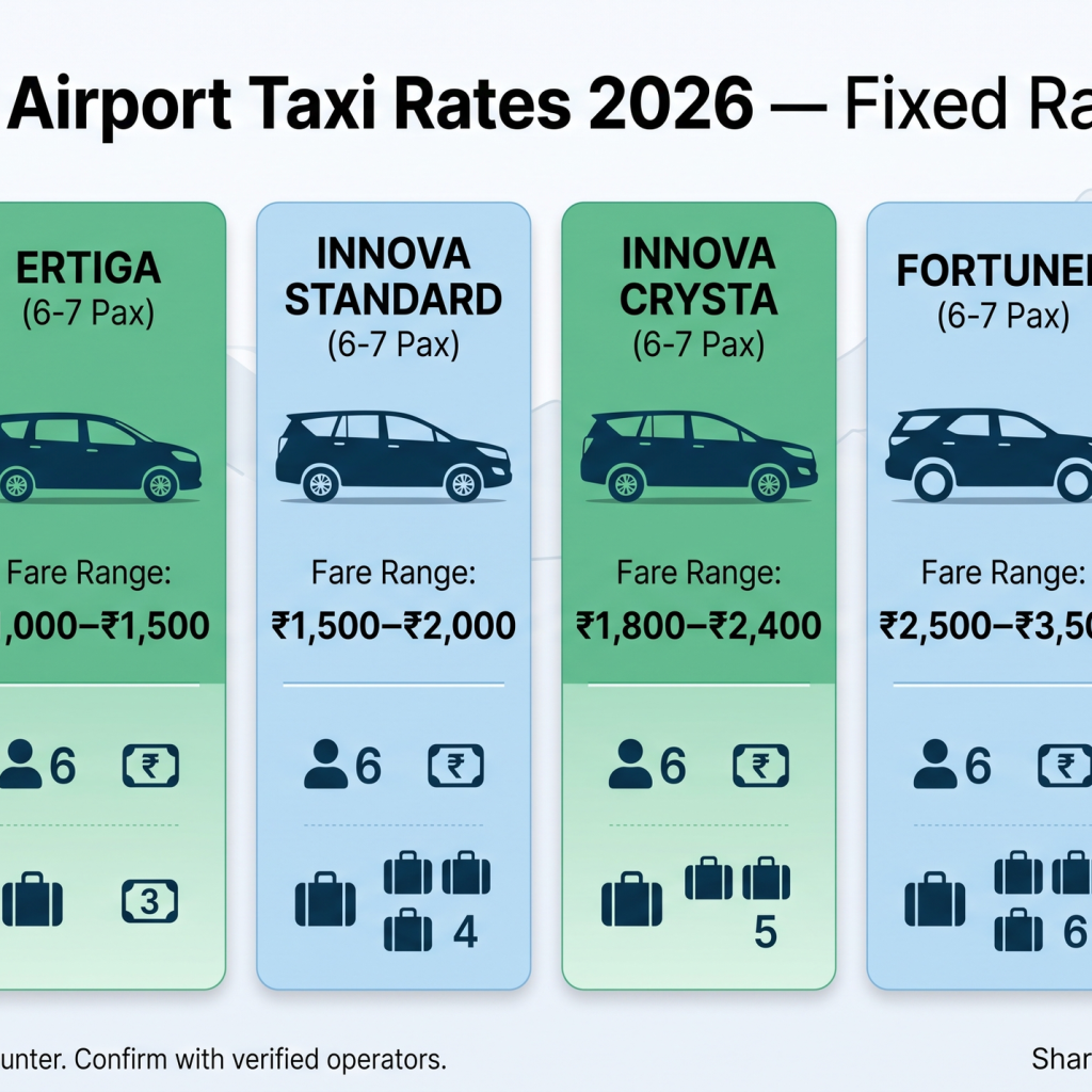 Prepaid Taxi Srinagar Airport 2026 | Rates & Booking Guide 7 Prepaid taxi Srinagar airport counter location guide infographic showing arrivals terminal floor plan and key details scaled